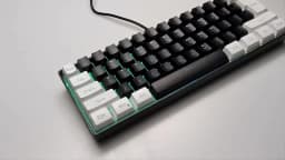 Mechanical Keyboard Gamer 60% Mini 6 1Keys Backlit PC Switches Keyboards Portable Wired Cute Laptop Key Board Teclado Mecanico