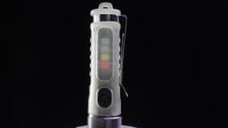 BORUiT MY22 220LM Keychain UV EDC LED Flashlight Type-C Rechargeable Torch Work Light Waterproof Camping Pocket Lantern