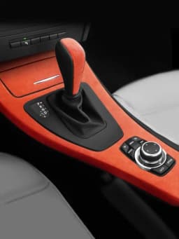 Betterhumz For BMW 3 Series E90 E92 E93 Car Interior Trim Made of Alcantara Center Console Gear Shift Panel Cover Accessories