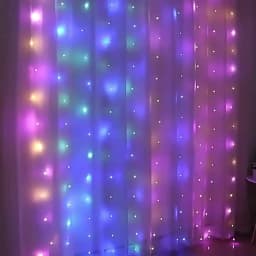 Valentine’s Day Fairy String Light USB Curtain Lights Ideal for Home Office Wall & Engagement Party Backdrop