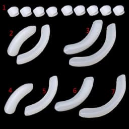 Silicone for Grillz Mold Bars Fitting Grill One Size Hip Hop Fit Men and Women Teeth Cap Replacement Easy Installation G