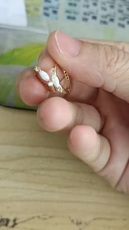 ROXI 925 Sterling Silver White Zircon Opal Earrings For Women Girl Wedding Engagement Jewelry Delicate Ear Buckle jewelry