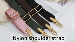 Adjustable Canvas Bag Strap Crossbody Coin Purse Leather Women Luxury Brand Bag Straps Replacement Webbing Wide Shoulder Strap