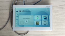HIKVISION International Version 10 inch DS-KH9510-WTE1(B) Indoor Monitor, 802.3af POE, App Hik-Connect, WiFi, Video Intercom