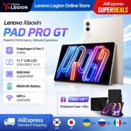 Lenovo Xiaoxin Pad Pro GT 11.1" Tablet Snapdragon 8 Gen 3 144Hz 3200x2000 8860mAh 68W Dolby Vision Gorilla Glass UFS 4.0 CN ROM