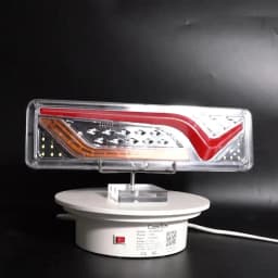 2X 12/24V Truck Tail Light waterproof shockproof LED running water turn signal Brake Lights Reverse Lorry Bus Trailer Fog lamps