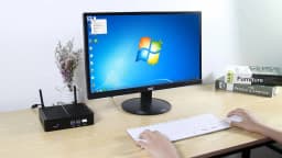 Intel N100 N95 Fanless MINIPC Mini Industrial PC Dual LAN 2*HDMI2.0 4K 60Hz+DP 3 Screen Display DDR4 Low Power 0 Noise