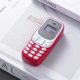 SERVO BM10 Super Mini Pocket 4G LTE Feature Phone Dual SIM Speed Dial Call Recording Blacklist MP3 Player Alarm Clock Cellphone