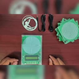DC 5V Adjustable Frequency Schumann Wave Generator (0.1-99999Hz) Sine Wave Can Be Connected To External Antenna & Micro USB