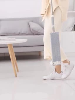 Mmagic Mop for Wash Floor Mop Cleaner Cleaning Flat Spin Mop Bucket Floor House Cleaning Easy Home Cleaning 360° Rotation With