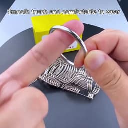 PHYHOO Metal Bangle Sizer Jeweler's Professional Bracelet Size Measure Tool Bracelets Wrist Sizing Gauge Measuring US Sizes 1-27