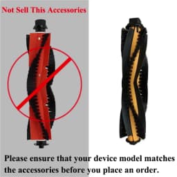 For ABIR X5 X6 X8 Genio Navi N600 Robotic Vacuum Cleaner Replacement Parts 3-Arm Main Side Brush Hepa Filter Spare Parts