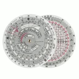 E6B-R E6B-R2 Circular Flight Computer Aviation Plotter Slide Rule For Aviation Flight Training Pilot Training