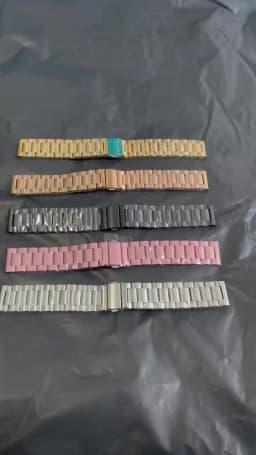 22mm 20mm 18mm Metal Strap for Garmin Forerunner 255 165 570 970 965 265 Wristband for Garmin Venu 3s 4 2/Vivoactive 5 4 3 Belt