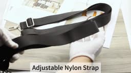 Nylon Shoulder Bag Strap for Briefcase Men Crossbody Shoulder Bags Strap Replacement Adjustable Black Women Bag Accessories