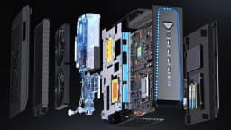 MSECORE Liquid Cooling Gaming PC AMD Ryzen 9 9950X3D RTX5070 Discrete Graphics DDR5 Dual M.2 NVMe SSD WiFi6E BT5.3 2.5G LAN 8K