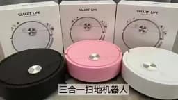 Mini Vacuum Cleaning Robot Smart Mopping Suction And Sweeping Integrated Fully Automatic Home Cleaning Sweeping Robot 2026 New