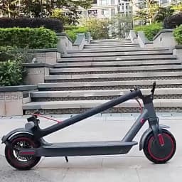 Ladped Electric Scooter For Adults 20 45KM Range Front Rear Shock Absorber APP Control 250W Motor 10inch Anti Puncture Tires