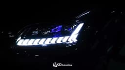 AKD Head Lamp for AUDI Q7 LED Headlight 2006-2015 Headlights Q7 DRL Turn Signal High Beam Angel Eye Projector Lens