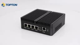 Topton New Intel N150 Firewall Computer N5105 J6412 7305 Soft Router 4x2.5G I226 LAN Industrial Fanless Mini PC PfSense OPNsense