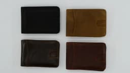GENODERN Casual Small Wallet for Men Cow Leather Male Slim Wallets Short Mini Wallet with Card Holder Pocket Purses