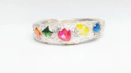 XXFD Versatile Silicone Ring Mold for Personalized Silver Clay Rings Jewelry Making
