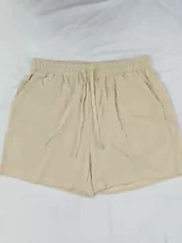 New Mens Cotton Solid Color Beach Short Summer Lightweight Pants Outdoor Male Large Breathable Sport Shorts Fitness Streetwear
