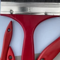 1-6 Inch Brush, Bristle Paint Brush, Painting Tool Brush,633 Plastic Handle, Not Easy to Lose Hair