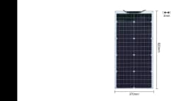 18V Flexible Solar Panels 50W 100W 120W Solar Balcony Photovoltaic Panel for Home Car Boat Camper 12V Battery Charger Waterproof