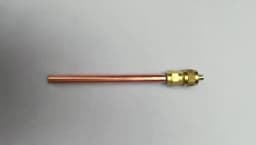 5Pcs Air Conditioner Refrigeration Access Valves 6mm OD Copper Tube Filling Parts Replacements Refrigerator Parts