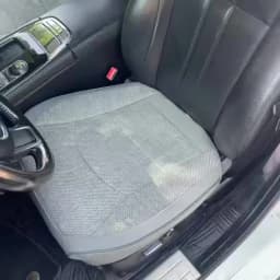 Universal Front Seat Bottom Cushion Cover, Breathable Linen All-Season Easy-Care, Storage Pocket for Phone & Items
