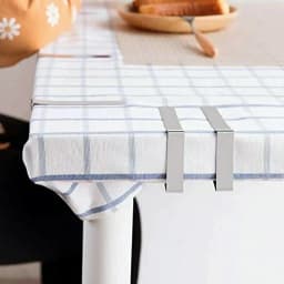 8 Pcs Stainless-Steel Table Cloth Clip Wedding Picnic Table Cover Clip Holder Round Tablecloth Stable Clips For Home Fixed Clip