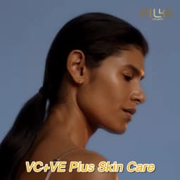 AILKE Vitamin C and E Brightening Concentrated Serum, Whitening, Moisturizing, Clean Skin, Reduce Dark Spots, 100ml/3.52 oz