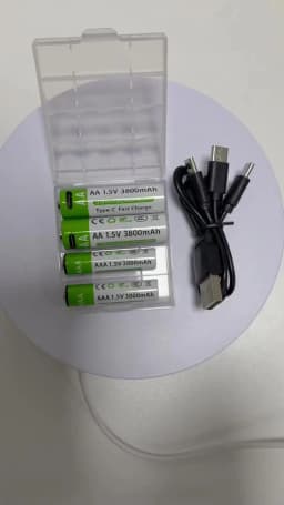 2026 NEW Lithium-Ion Battery Type-C Rechargeable High-Capacity AA&AAA Battery For Remote Control, Mouse, Electric Toys
