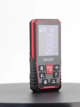 HILDA Digital Laser Distance Meter 50M/100M/120M Finder High Precision Area Volume Measure Construction Measuring Ruler Tool