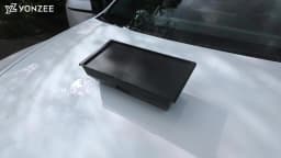 YZ For Tesla Model Y Juniper YL Underseat Storage Box Seats Drawer TPE Hidden Storage Tray Push Pull Car Organizer Accessories