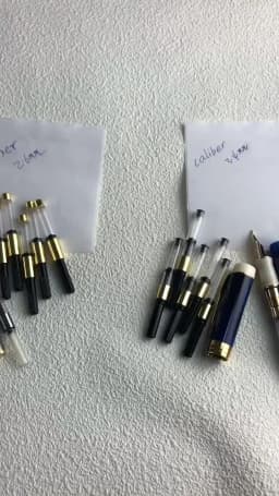 5pcs Copper Pen INK CONVERTER Advanced Water Storage Device Pen Refill