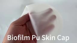 Biofilm Pu Skin Cap for Making Men's Toupee Topper Hair Injection Wigs