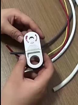 Multi functional ring strip device coaxial cable tracheal telephone line Category 5e twisted pair 3-12mm stripping pliers
