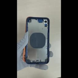 Rear Back Housing Cover For Iphone Xr Convert To 17 Pro Diy XR Like 17 Pro With Tray