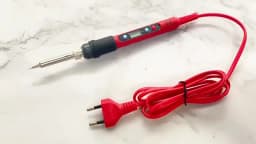 80W Soldering iron kit adjustable temperature LCD solder welding tools Ceramic heater soldering tips Tweezers soldering wire