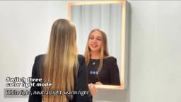 LUVODI 20x28" LED Bathroom Mirror Cabinet with Bluetooth,Lighted Storage Vanity Medicine Cabinet, Dimmable Anti-Fog