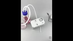 Electric Vacuum Pump for Lab Use with Pressure Gauge Liquid Extraction Gas Sampling Defoaming Negative Positive Pressure