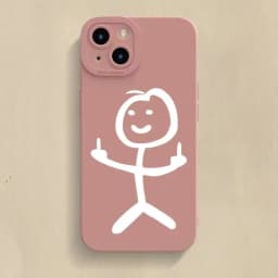 Finger People Pro Camera Phone Case For iPhone 18 17 16 15 14 Pro Max Plus 11 12 13 17E Air 16E Matte Soft Silicone Bumper Cover