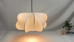 Cirrus Pendant Light Special-shaped Silk Lights Creative Design Wabi Sabi Light for Living Room Dining Room Office Desk Light