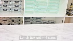 SIAZIH High Borosilicate Glass Food Storage Container With Lid Microwave Heating Sealed Lunch Box Refrigerated Fresh