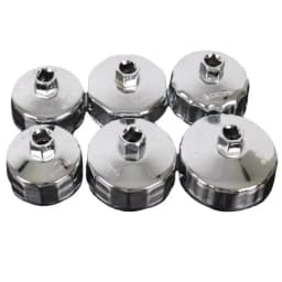 14 Flutes 901 Cap Oil Filter Wrench 1/2' Square Drive Oil Filter Removel Tools Filter Socket Wrench Spanner Hand Tool 64-65mm