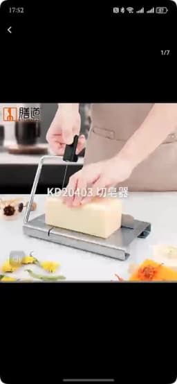 DIY soap stainless steel cutting table adjustable cheese butter wire scissors handmade soap cutting machine