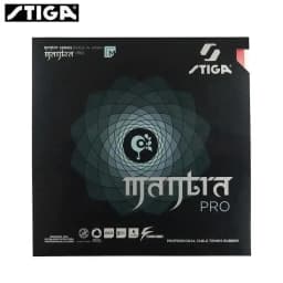 STIGA-MANTRA PRO Table Tennis Rubber, Semi-Hollow Ping Pong Rubber, AstrBalancing, Pro M, H, XH Series, Pimples-in, Offensive