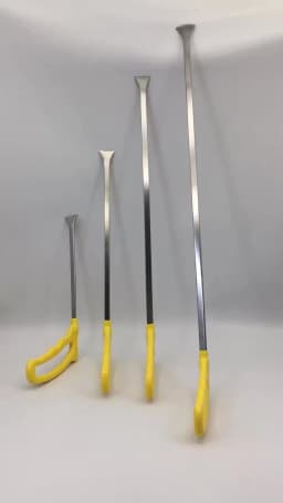 4pcs Stainless Steel Painless Dent Removal Tool Flat Shovel Hail Car Door Dent Remover Body Repair Tools